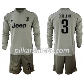 Koszulka Juventus CHIELLINI 3 Dziecięca Precz 2018-2019 - Koszulki Piłkarskie(L/S)